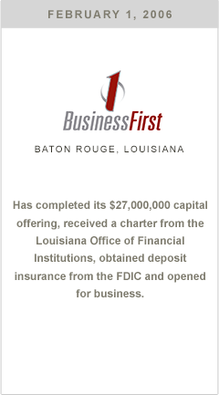 Business First Bank...