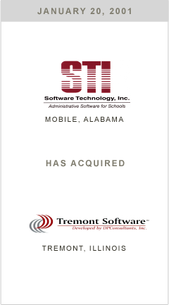 Software Technology has acquired Tremont Software