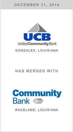 United Community Bank is merging with Community Bank